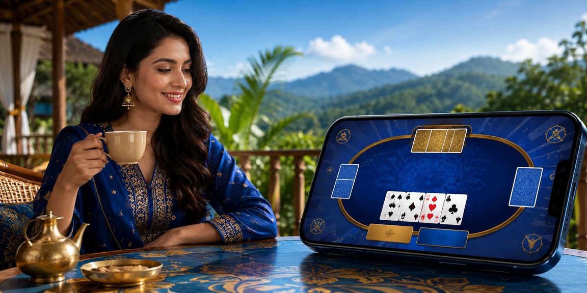 A user enjoying cricket betting in Chattogram