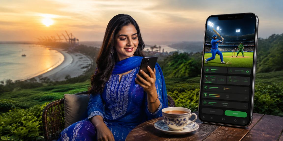 চট্টগ্রামে ক্রিকেট বেটিং উপভোগ করছেন একজন ব্যবহারকারী